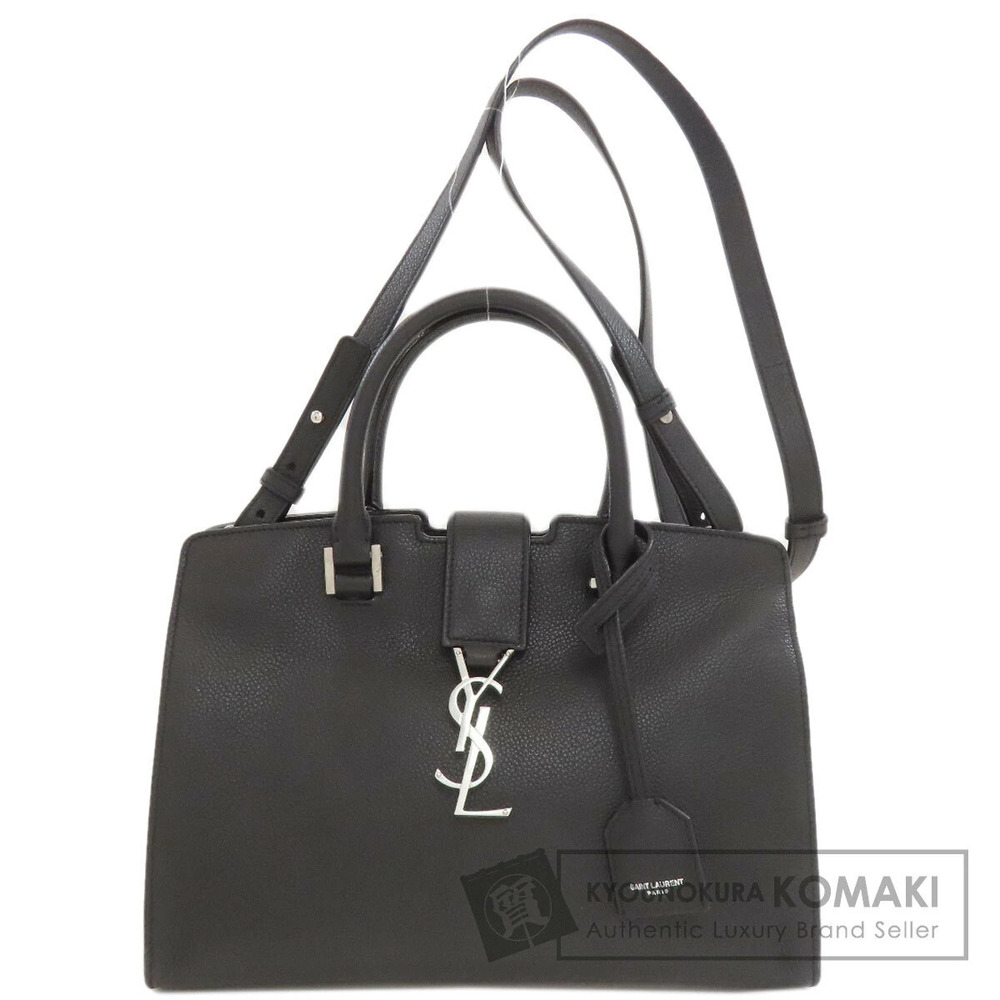 Saint Laurent Baby Cabas Handbag Calfskin
